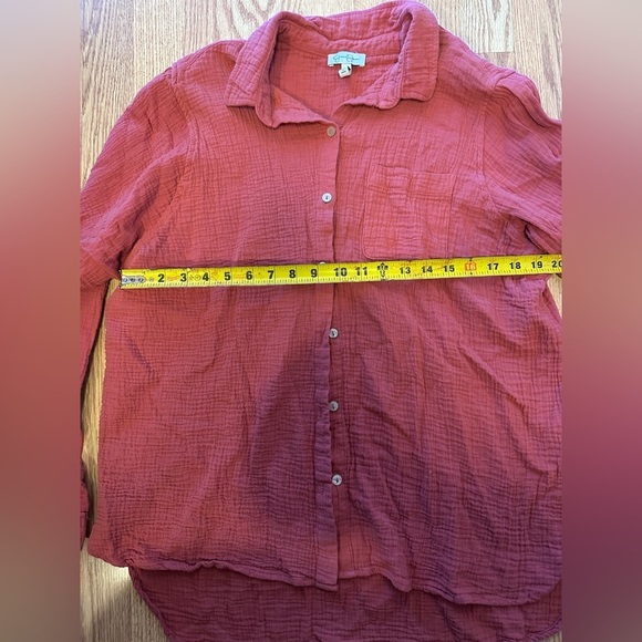Jessica Simpson Button Up Blouse Size XL - Picture 7 of 7